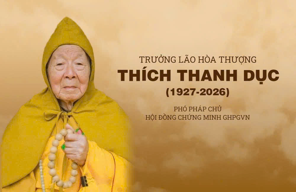 Đức Pháp chủ GHPGVN - Đại lão Hòa thượng Thích Trí Quảng đã ấn ký Thông bạch số 87/TB-HĐCM về việc tổ chức tang lễ Trưởng lão Hòa thượng Thích Thanh Dục - Phó Pháp chủ GHPGVN tân viên tịch.