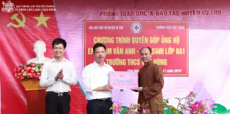 Chương trình “Quyên góp, ủng hộ em Phạm Vân Anh