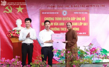 Chương trình “Quyên góp, ủng hộ em Phạm Vân Anh